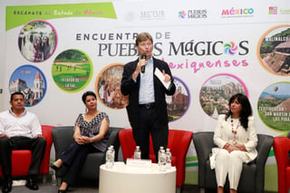 El Secretario de Turismo, Enrique de la Madrid señaló como meta de la administración 120 Pueblos Mágicos. (ARCHIVO)