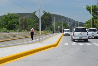 Carretera. Esta carretera es una obra 'metro' y comunica al municipio de Lerdo con Torreón por el lado de El Huarache. (ARCHIVO) 