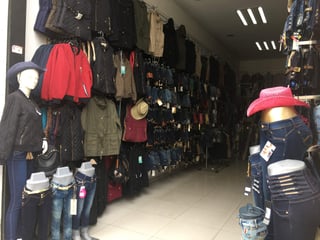 Contrabando de productos textiles y de vestido. (ARCHIVO)