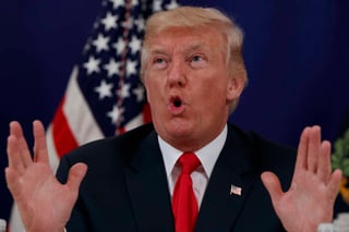 Frustración. Trump mostró frustración por la falta de resultados vía diplomática con Corea del Norte. (AP)