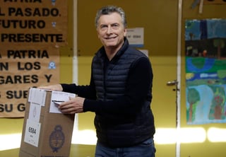 Triunfa. La coalición del presidente argentino triunfó en varias provincias clave. (AP)