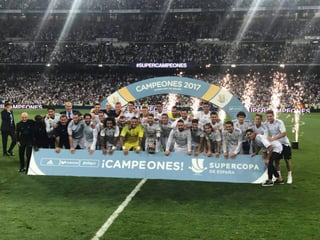 En el partido de ida, el Real Madrid ganó 1-3 en el Camp Nou, y en la vuelta, disputada en el Santiago Bernabéu, también se impuso 2-0 al conjunto catalán. (TWITTER)