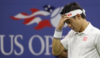 Por una lesión en la muñeca derecha, el japonés Kei Nishikori no jugará el resto de la temporada de tenis. (Archivo)