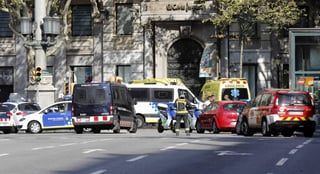 Las autoridades españolas han confirmado que el atropello se está tratando como un atentado terrorista. (EFE)