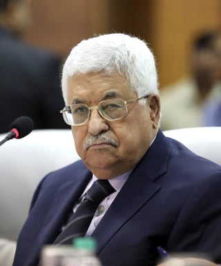 Espera. Abbas  dijo que 'no hay grandes expectativas' ante la visita del enviado de Trump. (EFE)