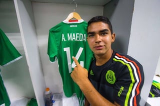 Alan Maeda, jugador de la Selección Mexicana Sub-17. (Cortesía)