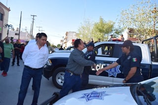 El alcalde, Juan Francisco González González, dijo que gracias a la buena coordinación que se tiene con las dependencias policíacas tanto del estado como de la federación se ha logrado reducir el índice delictivo. (EL SIGLO DE TORREÓN)