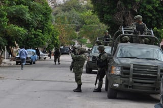 El gobierno del Estado será quien pagará la permanencia de los militares en la región duranguense de La Laguna. (ARCHIVO)