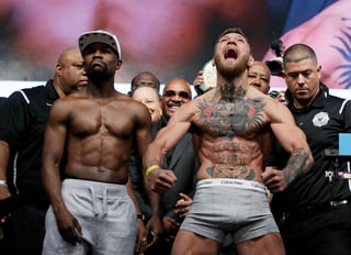 Será la primera pelea de box profesional de McGregor. (AP)