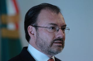 La SRE, a cargo de Luis Videgaray Caso, resaltó que México no negociará el Tratado de Libre Comercio con América del Norte (TLCAN), ni ningún otro aspecto de la relación bilateral, por medio de las redes sociales o los medios de comunicación. (ARCHIVO) 
