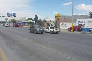 Parejo. Harán nivelación de carriles en dos tramos de 20 metros en obras del Metrobús en bulevar Torreón-Matamoros. (EL SIGLO DE TORREÓN)