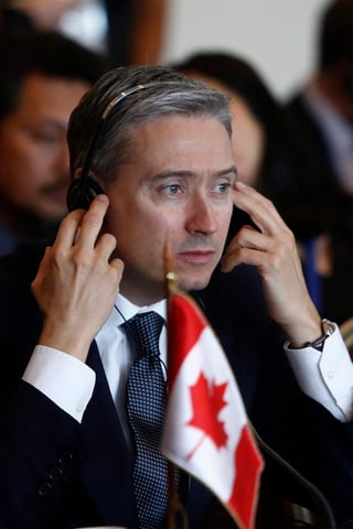 El ministro de Comercio Internacional de Canadá, Francois-Philippe Champagne, urgió hoy a mantener la calma frente a las declaraciones de la administración de Donald Trump. (ARCHIVO)