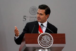 El presidente Enrique Peña Nieto rinde su Quinto Informe de Gobierno. (NOTIMEX) 