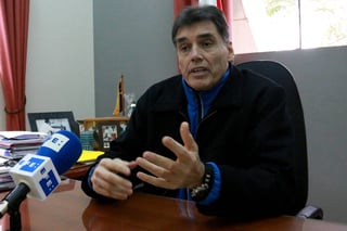 Víctor Pecci, titular de la Secretaría Nacional de Deportes en Paraguay. Paraguay tiene sólo un estadio