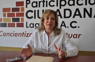 Necesario. Patricia Vargas, de Participación Ciudadana 29, asegura que urge un sistema nacional y estatal contra la corrupción. (ARCHIVO)