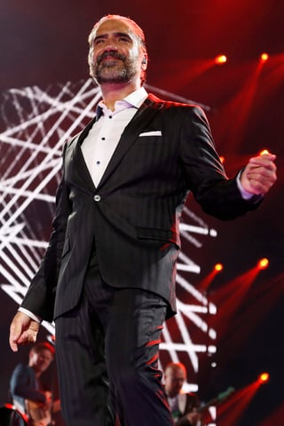 El cantante se presentó anoche en el Auditorio Nacional; culminó su show justo cuando fue el sismo. (ARCHIVO)
