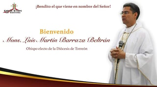 Luis Martín Barraza Beltrán nació en Ciudad Camargo, Chihuahua, el 22 de noviembre de 1963. Toda su formación religiosa se desarrolló en su estado natal. Recibió la ordenación sacerdotal en 1988 en la capital chihuahuense por el obispo Monseñor Adalberto Almeida y Merino.
