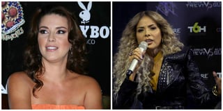  En un video que circula en redes sociales, la ex Miss Universo, Alicia Machado (izq.) habla de lo mal que le cae Gloria Trevi (der.). (ARCHIVO)