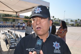 “Gran parte de los robos de carros, están dirigidos al mercado de la venta de estas piezas”, dijo el director de Seguridad Pública Adelaido Flores. (FERNANDO COMPEÁN)
