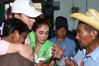 En las redes. La cantante y actriz fue duramente criticada durante los apoyos que ofreció a los damnificados por el sismo.