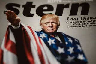 En la imagen, portada de una revista alemana. (ARCHIVO)