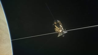 Se puso así fin a la Misión Cassini-Huygens, que a lo largo de los últimos veinte años ha recopilado datos tan importantes como la posible habitabilidad de dos de las lunas de Saturno, Encélado y Titán. (EFE)
