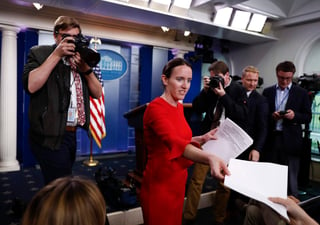 'No ha habido ningún cambio en la posición de Estados Unidos sobre el acuerdo de París', dijo la secretaria de prensa adjunta de la Casa Blanca, Lindsay Walters, en un comunicado. (ARCHIVO)