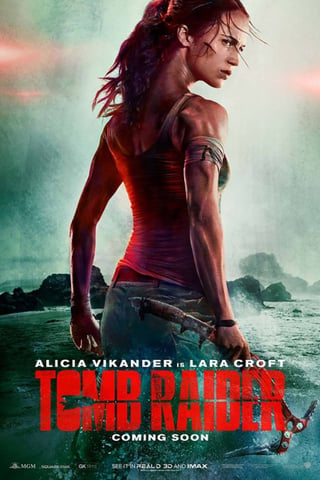 Promoción. Revelan primer póster de Tomb Raider.