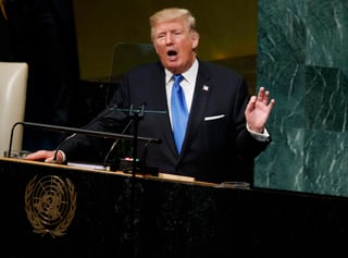 'No levantaremos las sanciones al Gobierno cubano hasta que haga reformas fundamentales', sostuvo Trump en su intervención, la primera, ante la Asamblea General de las Naciones Unidas. (AP)