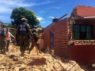  El levantamiento del censo de viviendas afectadas por el sismo de 8.2 del pasado 7 de septiembre, tiene un avance de 96%. (ARCHIVO)