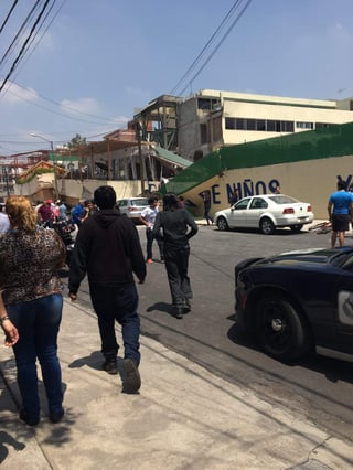 De igual manera, el mandatario señaló que 30 menores y ocho adultos están en calidad de desaparecidos tras el sismo de 7.1 que vivió México al rededor de las 13:10 horas. (ESPECIAL)