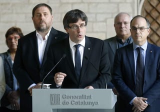 El presidente del gobierno español Mariano Rajoy confirmó la actuación de la Guardia Civil durante la sesión de este miércoles en el Congreso de los Diputados. (EFE)