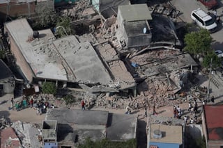 Colapso. Así dejó el sismo del 19 de septiembre varias construcciones en Jojutla, Morelos. (AP)