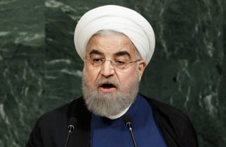 Alerta. El presidente iraní Hasan Rohaní acusó a Trump de estar 'buscando excusas' para romper el acuerdo. (EFE)