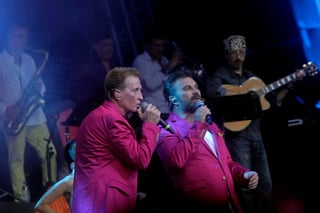 Los cantantes ofrecieron un concierto en Guadalajara. (ARCHIVO)