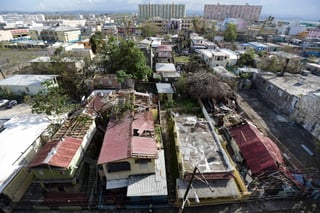Afectaciones. Los daños estructurales en Puerto Rico se han hecho evidente luego del paso de María. (EFE)