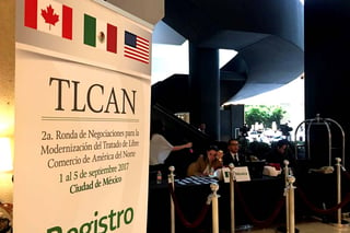 Comercio. Aspectos de la segunda ronda de renegociación del TLCAN, hoy se celebra la tercera. (ARCHIVO)
