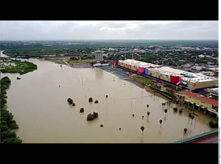 En alerta. Las autoridades municipales y de la Conagua están en alerta por la crecida del Río Bravo. (AGENCIA REFORMA)