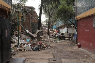 Aún siguen los trabajos de remoción de escombros en la Ciudad de México. (NOTIMEX) 
