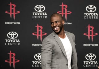 Chris Paul, nuevo jugador de los Rockets, y presidente del sindicato de jugadores se dijo entusiasmado por los cambios hechos para el Juego de Estrellas. (Archivo)