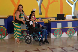 Esfuerzos. Destacó la atención a personas con discapacidad en instituciones como el CRIT. (ARCHIVO)
