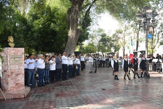 Reparto. Se realizó el acto conmemorativo al 81 aniversario del Reparto Agrario realizado por el general Lázaro Cárdenas del Río. (EL SIGLO DE TORREÓN)