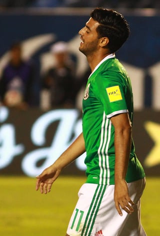 Carlos Vela, delantero de la Selección Mexicana. Selección se toma un día 
