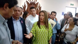 La alcaldesa comentó que tras reunirse con legisladores en Ciudad de México, se encontró con que no hay recurso presupuestado para 2018. (EL SIGLO DE TORREÓN) 