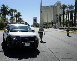 Orden. La nueva información ha generado dudas sobre el orden de los sucesos en la masacre de Las Vegas. (EFE)