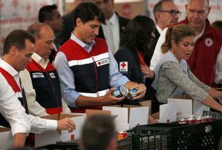 Canadá fue de los primeros países en ofrecer ayuda a México después de los sismos registrados en septiembre pasado. (AP)
