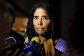 La presidenta nacional del Partido de la Revolución Democrática (PRD), Alejandra Barrales, aseguró que no tiene nada que esconder sobre la adquisición de su casa en la zona de Las Lomas de Chapultepec. (ARCHIVO)
