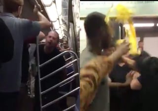 Cantante lanza sopa hirviendo a hombre racista en el metro