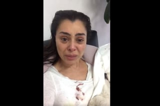 Yadhira Carrillo rompió en llanto en un video. (FACEBOOK) 