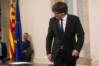 Mayor confianza. El vicepresidente de Cataluña pide confianza en el líder Puigdemont. 